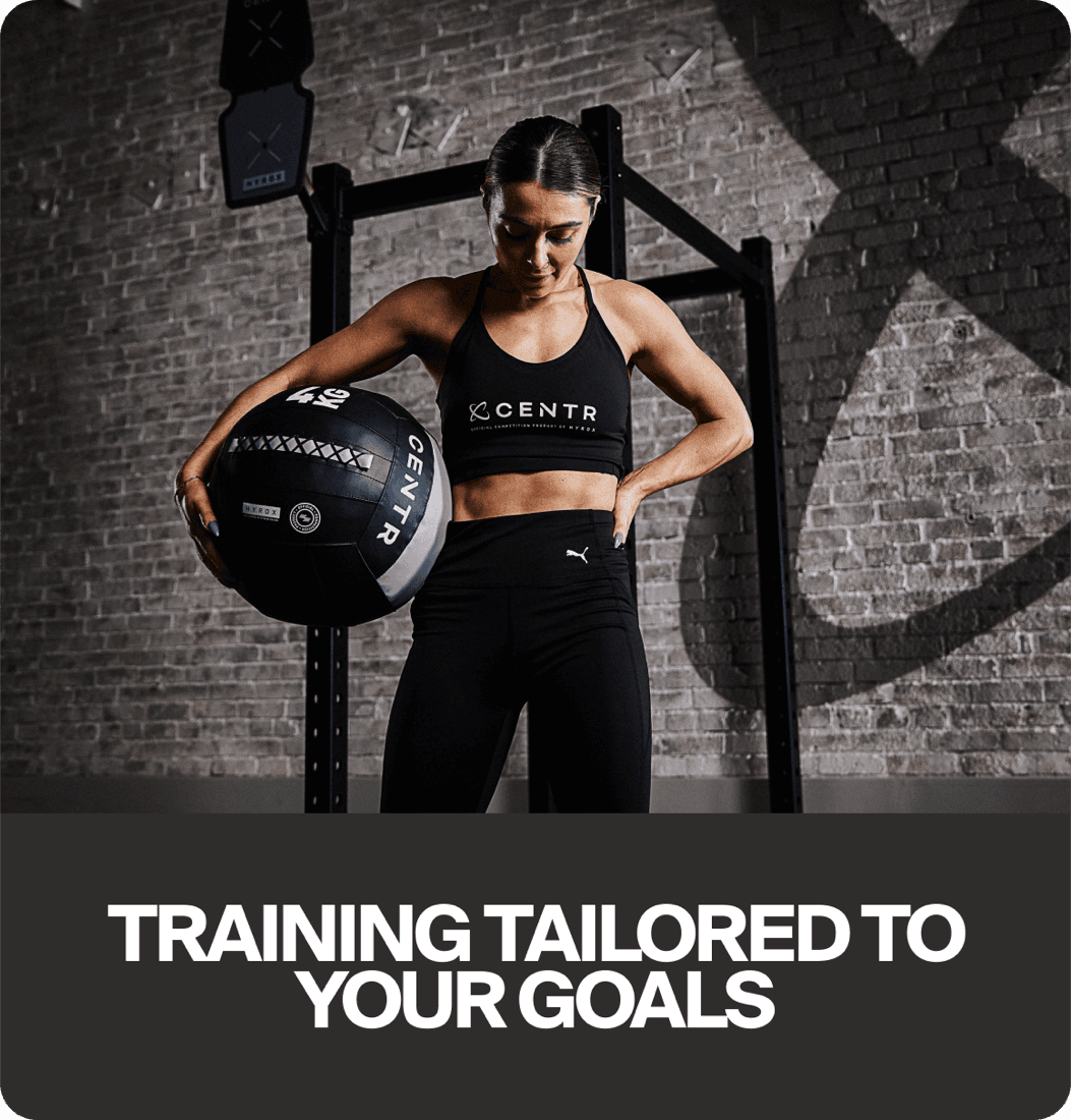 Training tailored to your goals